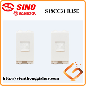 Ổ cắm Sino S18CC31RJ5E