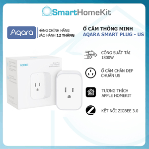 Ổ cắm thông minh Aqara US ZNCZ12LM