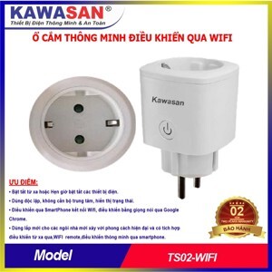 Ổ cắm thông minh Wifi KAWA TS02