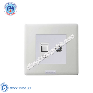 Ổ cắm tivi và ổ cắm mạng Honeywell P63562GLA