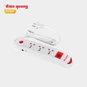 Ổ Cắm USB 3 Lỗ 3 Chấu Điện Quang - ĐQ ESK 2W DBW103USB