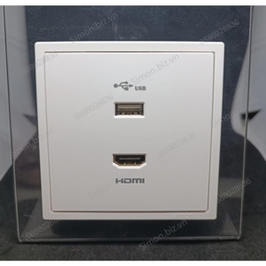 Ổ cắm USB và HDMI Simon 700494