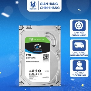 Ổ cứng chuyên dụng 2TB SEAGATE SKYHAWK ST2000VX015