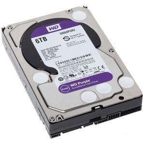 Ổ cứng chuyên dụng cho camera HDD Western Purple WD60PURZ - 6TB