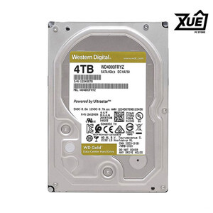 Ổ cứng Desktop WD HDD Gold 4TB WD4003FRYZ (4TB/3.5 inch/SATA 3/256MB Cache/7200RPM)