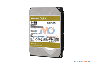 Ổ cứng Desktop WD HDD Gold WD141KRYZ (14TB/3.5/SATA 3/256MB Cache/7200RPM)