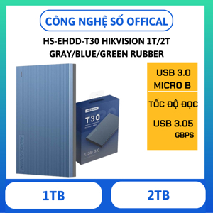 Ổ cứng di động 2.5″ HDD 2TB USB 3.0 Hikvision HS-EHDD-T30