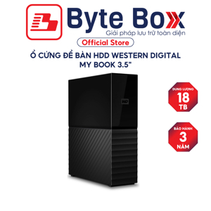 Ổ cứng di động HDD WD My Book 12TB USB 3.0 WDBBGB0120HBK-SESN (Đen)