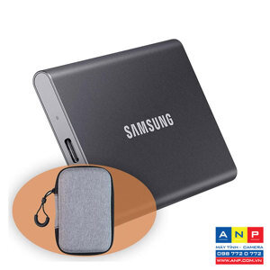 Ổ cứng di động Samsung Portable SSD T7 Touch 2TB MU-PC2T0