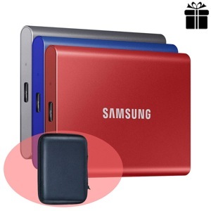 Ổ cứng di động Samsung Portable SSD T7 Touch 500GB MU-PC500