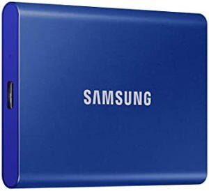 Ổ Cứng Di Động SAMSUNG T7 500GB SSD USB 3.2 Gen 2 Indigo Blue (MU-PC500H/WW)