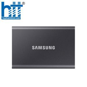 Ổ Cứng Di Động SAMSUNG T7 500GB SSD USB 3.2 Gen 2 Titan Gray (MU-PC500T/WW)