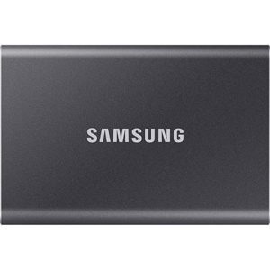 Ổ Cứng Di Động SAMSUNG T7 500GB SSD USB 3.2 Gen 2 Titan Gray (MU-PC500T/WW)