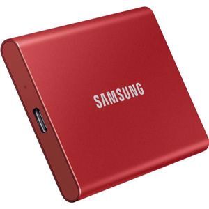 Ổ Cứng Di Động SAMSUNG T7 500GB SSD USB 3.2 Gen 2 Metallic Red (MU-PC500R/WW)