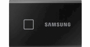 Ổ Cứng Di Động SAMSUNG T7 Touch 500GB SSD USB 3.2 Gen 2 Black (MU-PC500K/WW)