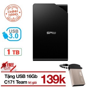 Ổ cứng di động Silicon Power Stream S03 1TB