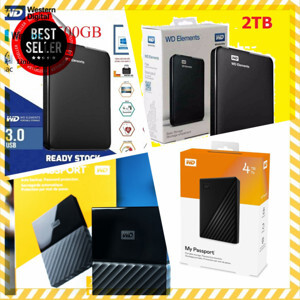 Ổ Cứng Di Động External HDD WD 1TB My Passport Metal 2.5 WDBTYH0010BCG (Vàng)
