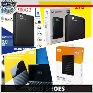 Ổ Cứng Di Động External HDD WD 1TB My Passport Metal 2.5 WDBTYH0010BCG (Vàng)