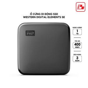 Ổ cứng di động WD Elements SE SSD 1TB USB 3.0 WDBAYN0010BBK-WESN