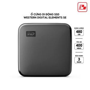 Ổ cứng di động WD Elements SE SSD 480GB USB 3.0 WDBAYN4800ABK-WES