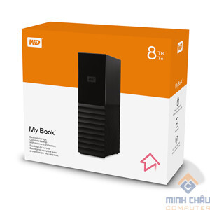 Ổ Cứng Di Động WD My Book 8TB 3.5 inch USB 3.0 WDBBGB0080HBKSESN