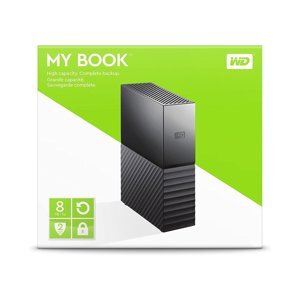 Ổ Cứng Di Động WD My Book 8TB 3.5 inch USB 3.0 WDBBGB0080HBKSESN