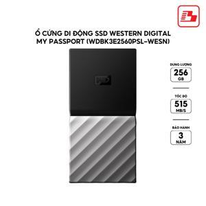 Ổ cứng di động WD My Passport SSD 256GB WDBK3E2560PSL