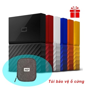 Ổ cứng di động Western Digital My Passport 1TB WDBYNN0010B (Phiên bản mới)