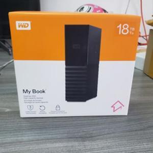 Ổ cứng gắn ngoài 18TB WD MY BOOK 3.5 inch - WDBBGB0180HBK-SESN