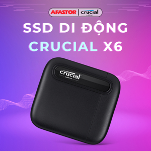 Ổ cứng gắn ngoài Crucial X6 4TB Portable SSD CT4000X6SSD9