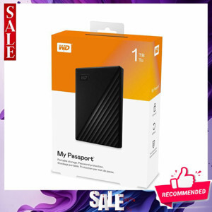 Ổ cứng gắn ngoài HDD 1TB WD My Passport WDBYVG0010BBL-WESN