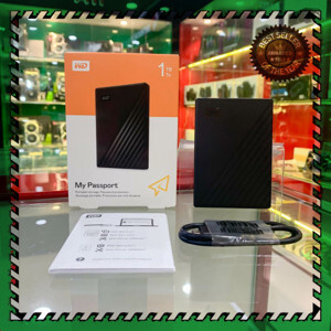 Ổ cứng gắn ngoài HDD 1TB WD My Passport WDBYVG0010BBL-WESN
