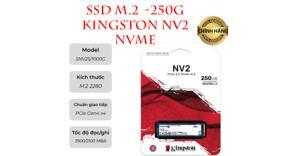 Ổ cứng gắn trong SSD Kingston NV2 250GB PCIe Gen4x4 NVMe M.2