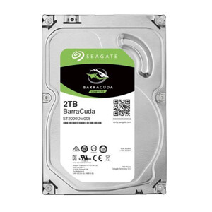 Ổ Cứng HDD 3.5" Seagate BarraCuda 2TB SATA 7200RPM 256MB Cache (ST2000DM008)