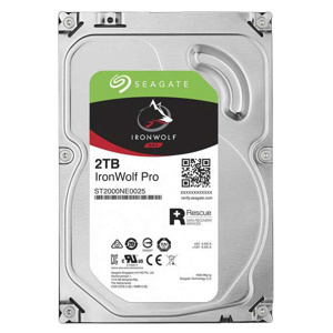 Ổ Cứng HDD 3.5" Seagate IronWolf Pro 2TB NAS SATA 7200RPM 128MB Cache (ST2000NE0025)