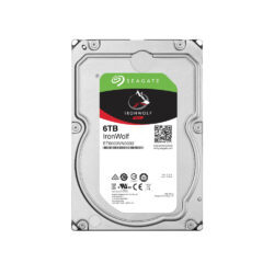 Ổ Cứng HDD 3.5" Seagate IronWolf 6TB NAS SATA 5400RPM 256MB Cache (ST6000VN001)