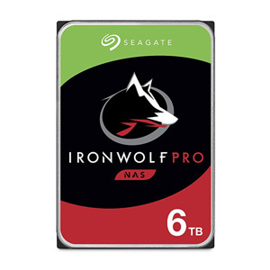 Ổ Cứng HDD 3.5" Seagate IronWolf Pro 6TB NAS SATA 7200RPM 256MB Cache (ST6000NE000)