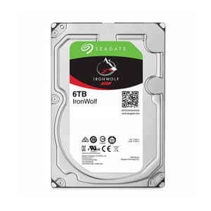 Ổ Cứng HDD 3.5" Seagate IronWolf 6TB NAS SATA 5400RPM 256MB Cache (ST6000VN001)