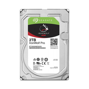 Ổ Cứng HDD 3.5" Seagate IronWolf Pro 2TB NAS SATA 7200RPM 128MB Cache (ST2000NE0025)