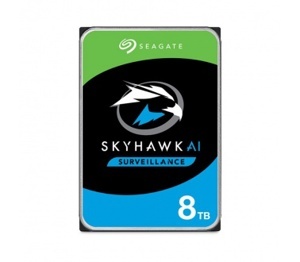 Ổ Cứng HDD 3.5" Seagate Skyhawk AI 8TB 7200RPM SATA 3 256MB Cache (ST8000VE001)