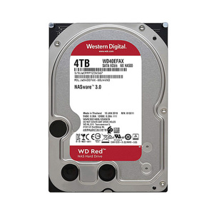 Ổ cứng HDD 3.5" WD Red 4TB NAS SATA 5400RPM 256MB Cache (WD40EFAX)