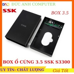 Ổ cứng HDD Box SSK Sata 3.5 HE S3300