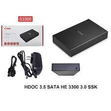 Ổ cứng HDD Box SSK Sata 3.5 HE S3300