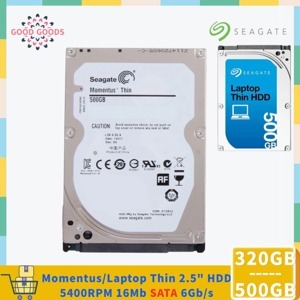 Ổ cứng HDD Laptop Seagate 320Gb/ 5400rpm/ Cache 8MB