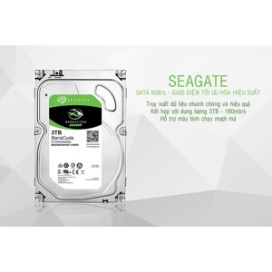 Ổ cứng HDD Seagate Barracuda 3TB ST3000DM007