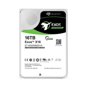 Ổ cứng HDD Seagate Exos 16TB (7.2K RPM SATA 4KN 3.5 inch , SED, 256MB Cache ST16000NM003G