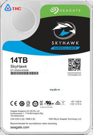 Ổ cứng HDD Seagate Skyhawk ST14000VX0008 14TB