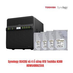 Ổ cứng HDD Toshiba N300 8TB HDWG180UZSVA
