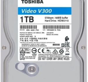 Ổ cứng HDD Toshiba V300 Video Streaming HDWU110UZSVA - 1TB