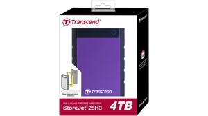 Ổ cứng HDD Transcend StoreJet 25H3 TS4TSJ25H3P - 4TB